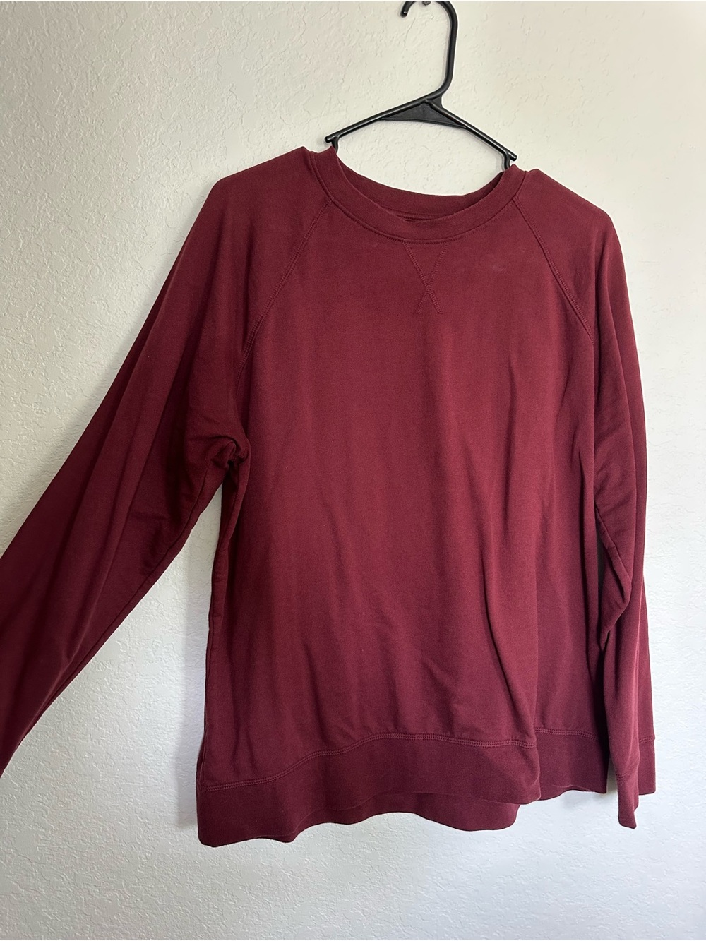 Fresh Clean Tees- Men's Crewneck Sweater - Burgundy